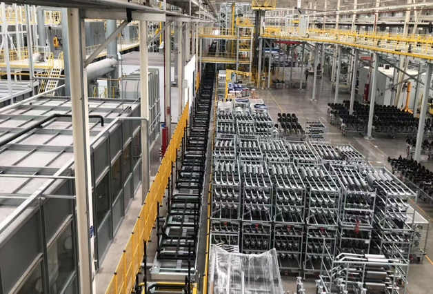 荊門長(zhǎng)城底盤物流輸送線